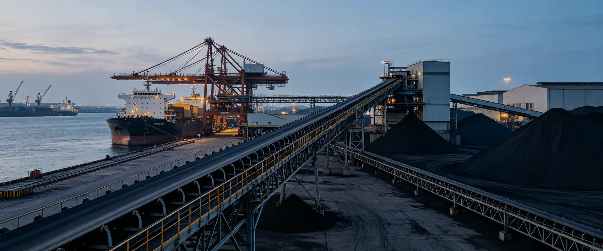 Bande transporteuse en caoutchouc directe en usine pour applications industrielles