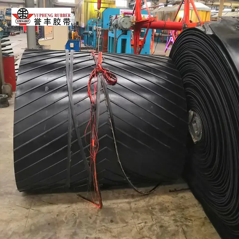 Bande transporteuse à motif diamant